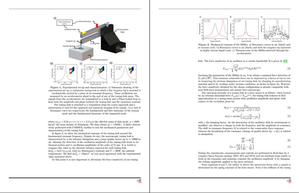 Micromegas S Publication